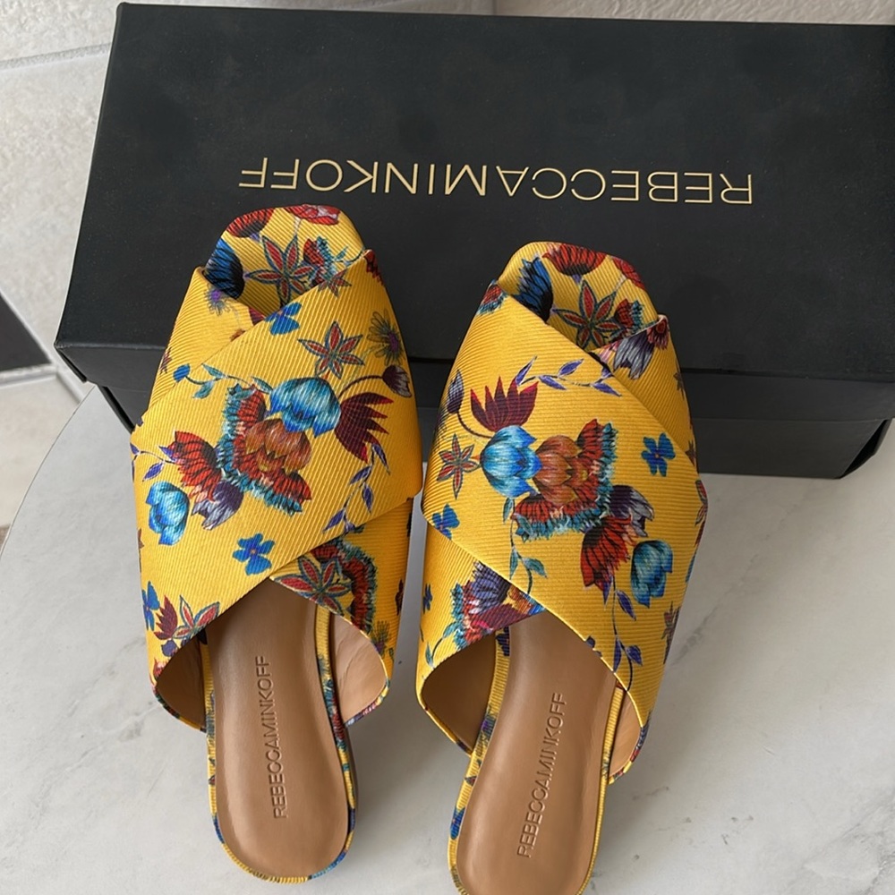 Rebecca Minkoff Spring Floral Anden women’s shoes size 6 - Picture 5 of 6